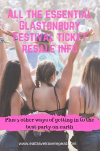 Glastonbury Festival ticket resale
