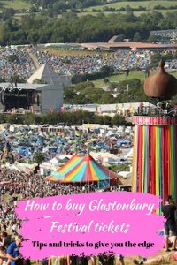 buy Glastonbury Festival tickets